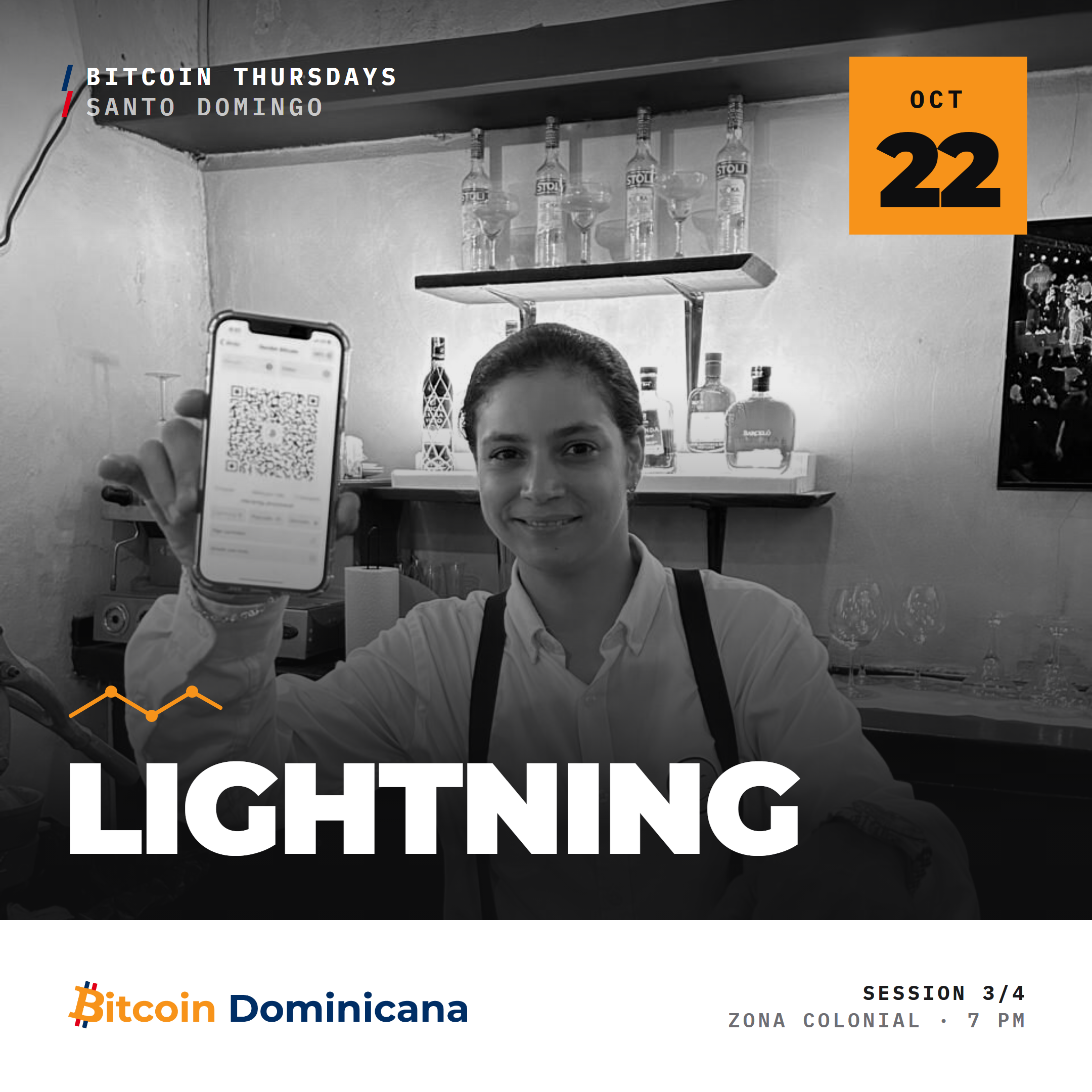 Bitcoin Thursdays 3/4: Lightning & Payments · Zona Colonial