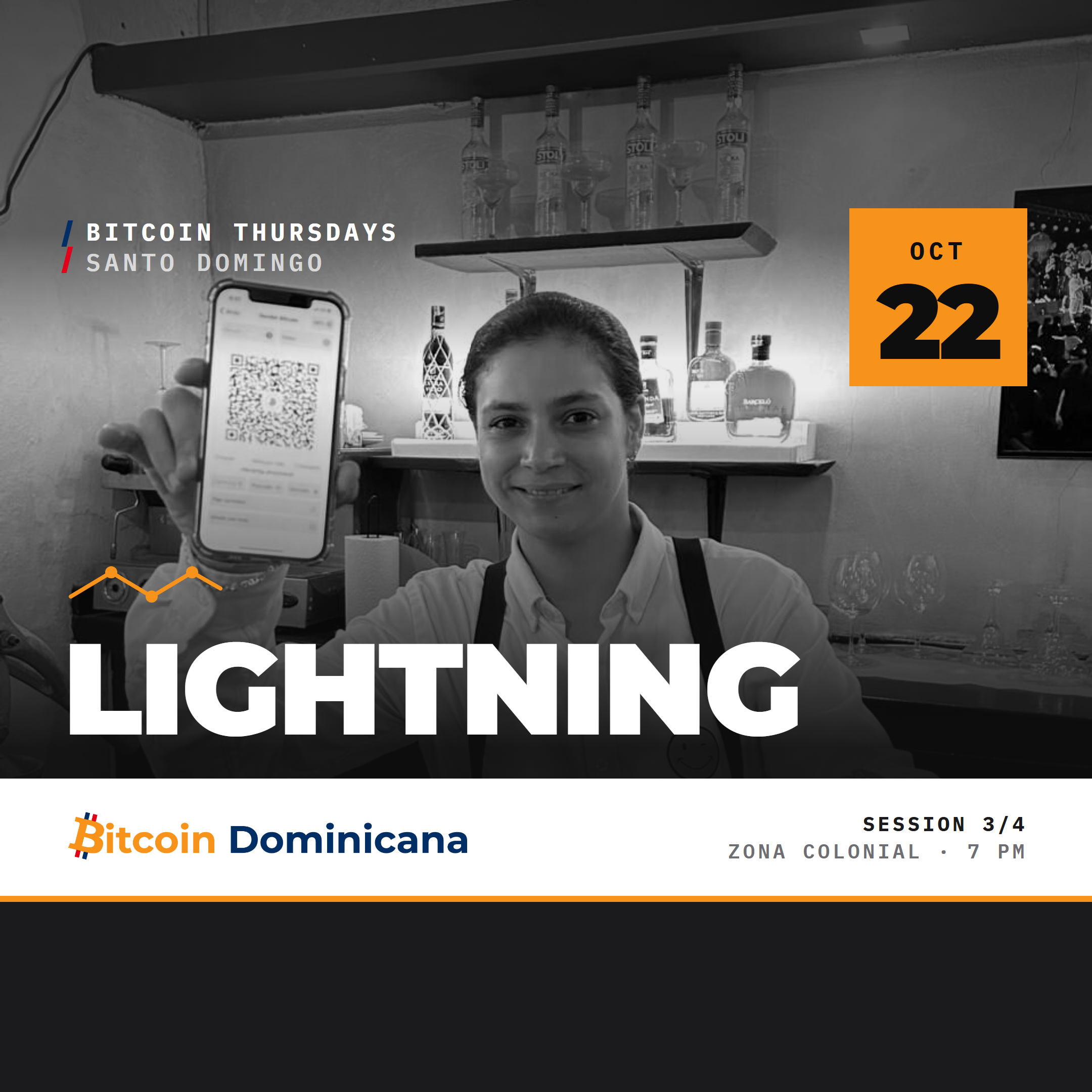 Bitcoin Thursdays 3/4: Lightning & Payments · Zona Colonial