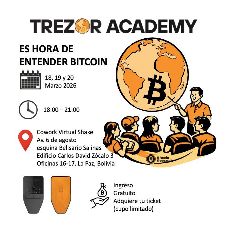 Trezor Academy - Bolivia 🇧🇴 